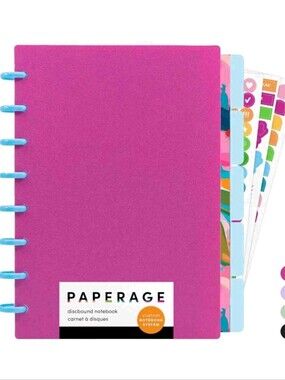 PAPERAGE Customizable Discbound Notebook